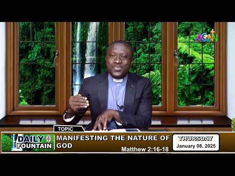 DAILY FOUNTAIN JANUARY 08, 2026 - THE VEN. DR. TUNDE OYESINA