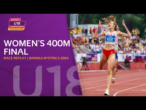 Poland's RISING 400m star! 💫 Anastazja Kus SMASHES championship best | Banska Bystrica 2024