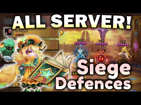 ALL SERVER SIEGE DEFENCES! Season 9 Quarter-Finals