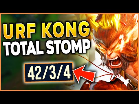 #1 WUKONG WORLD PLAYS URF! | R.I.P. ENEMY TEAM (42 KILLS) - League of Legends
