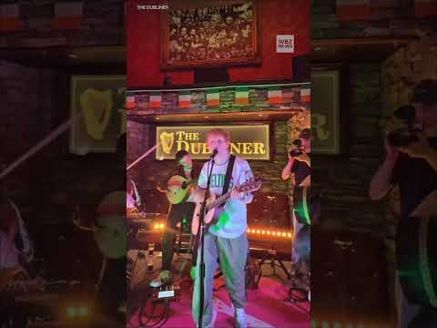 Ed Sheeran shocks Boston pub with surprise concert