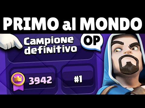REAZIONE al GIOCATORE PRIMO al MONDO! - Clash Royale
