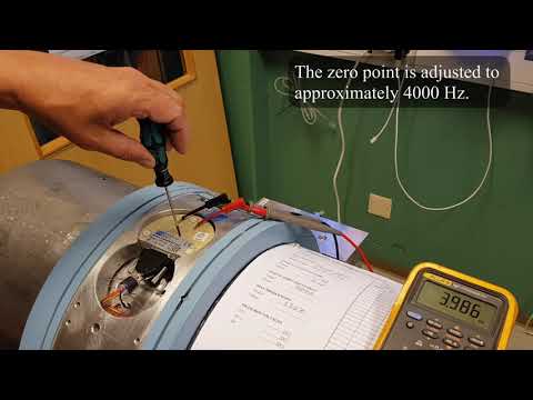 Kyma Shaft Power meter- Zero adjust and span calibration