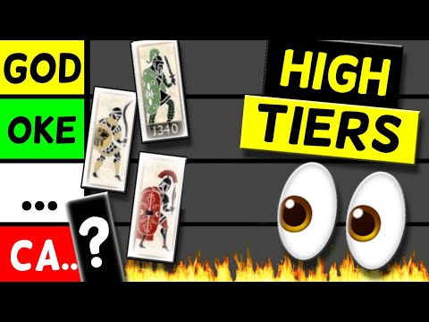 I Ranked ALL ROME 2 Elite Units on a Tier List....🤔