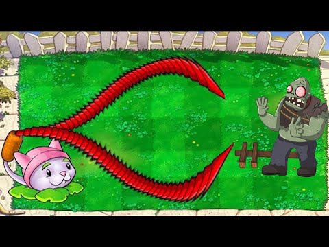 Plants vs Zombies | 99 Cattail vs ALL Zombie Giga-Gargantuar
