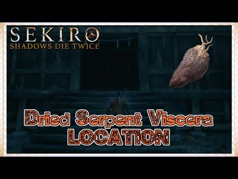 SEKIRO: How to Get Passed the Cave Snake (Make the Monkey Dance, Dried Serpent Viscera Location)