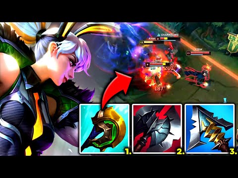 RIVEN TOP AMAZING 'ANTI-TANK' BUILD! (COUNTER ANYONE) - S13 RIVEN GAMEPLAY! (Season 13 Riven Guide)