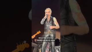 Download lagu ISOLATED Vocal of David Lee Roth singing Running With The Devil during his 2025 tour. #davidleeroth mp3
