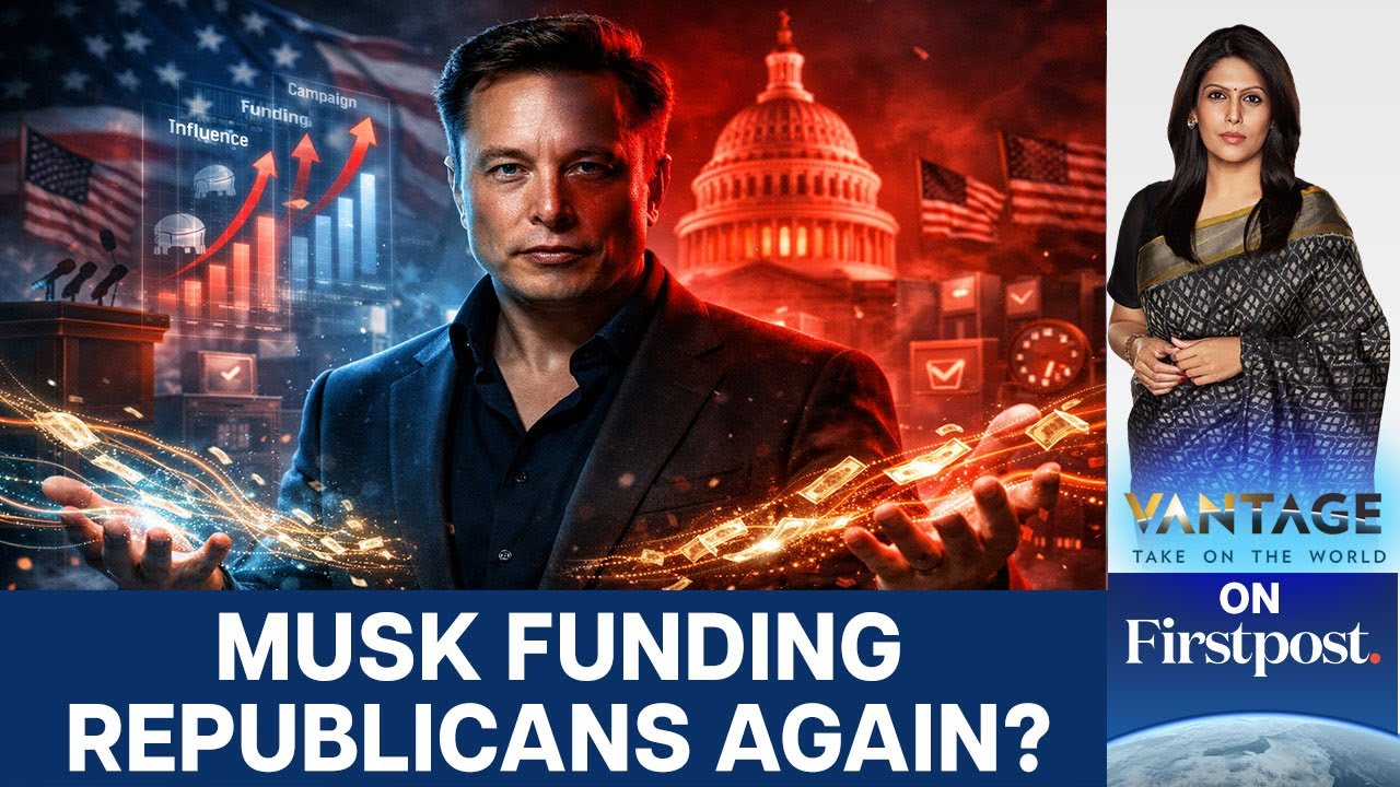 Is Elon Musk Funding Republicans Again Ahead of 2026 Midterms? | Vantage with Palki Sharma