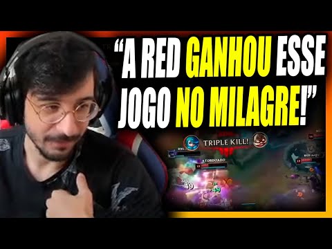 REVOLTA REAGINDO A "VIRADA INACREDITÁVEL E PENTAKILL DO GUIGO - CBLOL DA ZUEIRA" - BRONZIOCRE