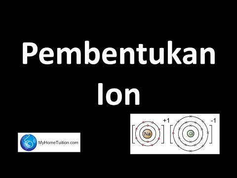 Kimia Tingkatan 4 Bab 5 Ikatan Kimia | Pembentukan Ion