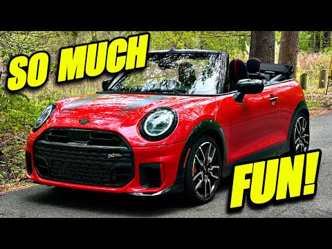 A Thrilling Ride Ruined By Small Annoyances - 2025 Mini JCW Convertible Review