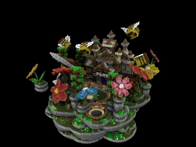 [EXCLUSIVE] Lobby - Bee Village Minecraft Map