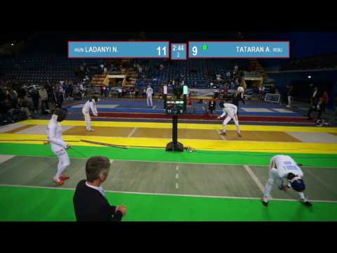 T32. TATARAN Amalia (ROU) - LADANYI Nelli (HUN). Epee women.