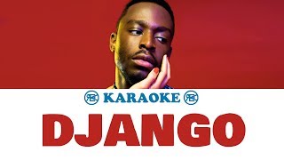 Dadju ~ Django | Karaoké, instrumental avec paroles (ft. Franglish)