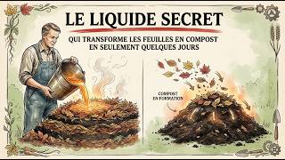 Le liquide secret qui transforme les feuilles en compost en quelques jours !