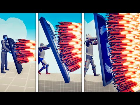 EVOLUTION OF DEFLECT SHIELD GOD | TABS Totally Accurate Battle Simulator