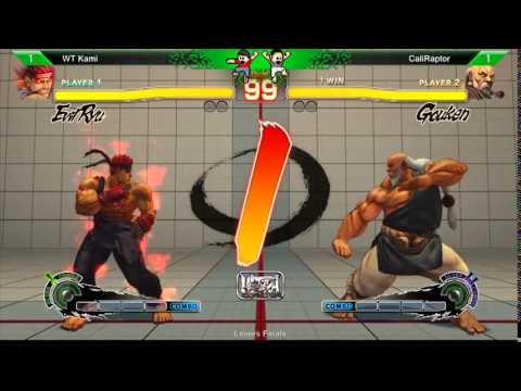 TGZ Ranbats 2.4 USF4 Loser's Finals: WT Kami VS Veloc1raptor