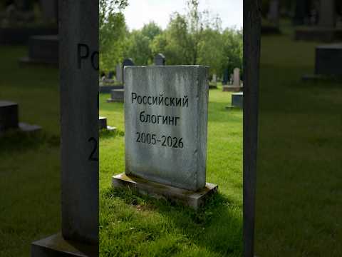 С блогингом в России покончено...