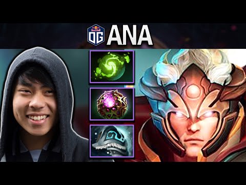 OG.ANA SMURF INVOKER WITH 30 KILLS - DOTA 2 7.28 GAMEPLAY