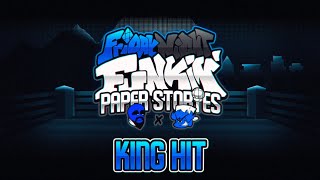 Cover art for KING HIT - FNF: Paper Stories [ OST ]