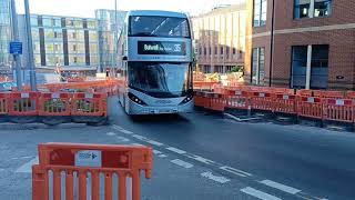 NCT ROUTE 35 PASSING IN 13 DERBY RD - ADL Enviro400evcity 430 - YP17UGB
