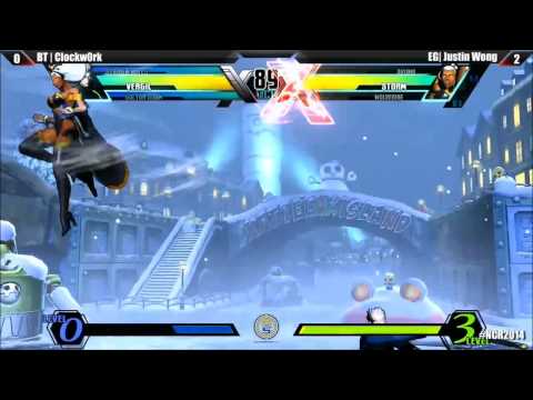 UMvC3 BT Clockw0rk vs EG Justin Wong- NCR2014