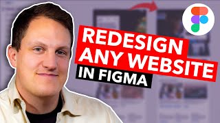 Figma UI Design Tutorial - How To Redesign Any Website (A Beginner