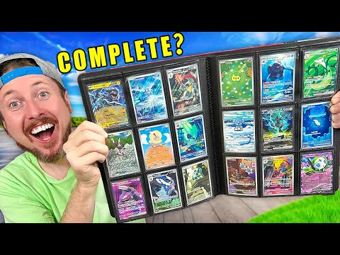 DO I HAVE A 100% COMPLETE BLACK BOLT POKEMON CARD BINDER? (opening)