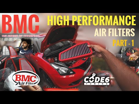 How to fit Performance Filter in your Car! | BMC Air Filters | Code6 Tuned Suzuki Baleno Diesel 1.3