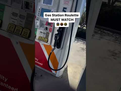 Gas Station Roulette 😭😭😭 #gasstationroulette #gastationchallenge #gonewrong #tankone