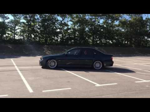 Drift bmw e39 540i straight pipe