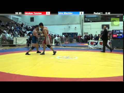 98 KG QF - Yerulan Iskakov (Kazakhstan) vs. John Wechter (Minnesota Storm)