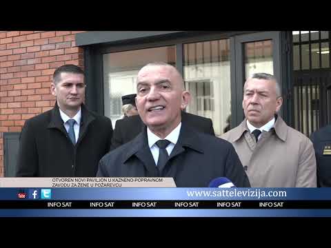 OTVOREN NOVI PAVILJON U KAZNENO-POPRAVNOM ZAVODU ZA ŽENE U POŽAREVCU