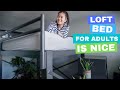Create More Space With Loft Bed   How To Assemble Francis Loft Bed Room Make Over Idea | 5teffy