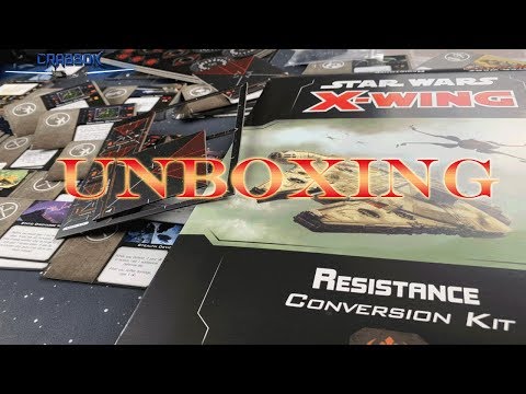 X-Wing  - Resistance Conversion Kit Unboxing
