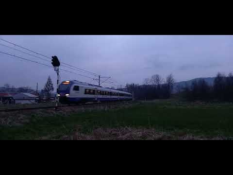 IC Karłowicz, powrót z Zakopanego, przejazd przez Juszczyn