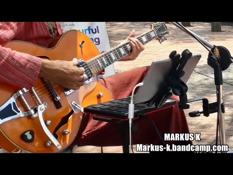 BUSKER Markus K’s SPECTACULAR TRIBUTE to JEFF BECK - ‘Rolling and Tumbling’