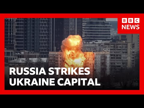 俄羅斯在美烏和平談判前夕襲擊基輔！| BBC News (Russia strikes Kyiv ahead of US-Ukraine peace talks | BBC News)