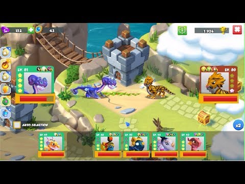 Level 81 Stars 4 vs Level 80 Stars 5 WHO'S BETTER?! - Gameplay - DRAGON MANIA LEGENDS #1179 HD