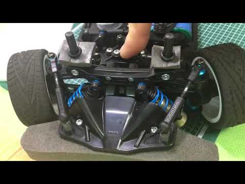 Tamiya TT02 “Top secret”ultimate steering and suspension mod／タミヤ TT02 サスアーム究極秘密公開