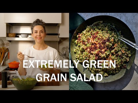 Extremely Green Grain Salad | That Sounds So Good