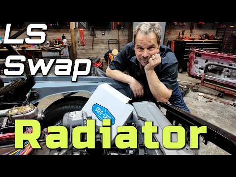 No More Cooling problems! LS Camaro Radiator swap!