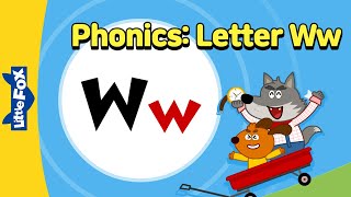 Phonics song | 영어 파닉스송 Ww | 파닉스 영어노래 | Wolf well Wonderful | abc 송 | 리틀팍스