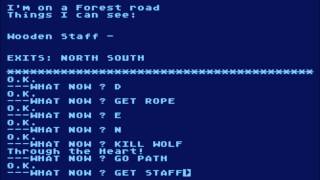 Mysterious Adventure No. 1: The Golden Baton for the Atari 8-bit family