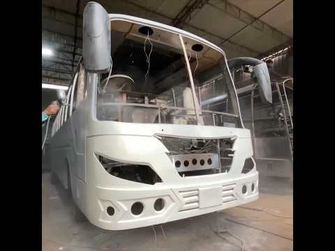 Handmade Passenger Bus Manufacturing Completed processes in factory || Amazing skills