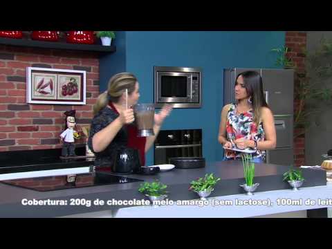 Receita Bom Sabor - 20/08/2015 - Bolo de chocolate sem lactose e sem glúten - Lúh de Sá