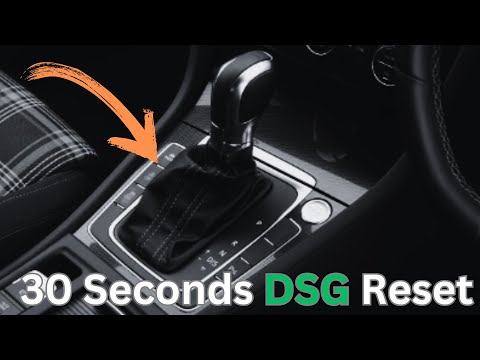 How to Reset a DSG Transmission [Gearbox TCM Guide]