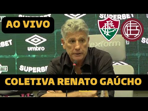 COLETIVA RENATO GAÚCHO AO VIVO - FLUMINENSE X LANÚS DIRETO DO MARACANÃ - COPA SULAMERICANA 2025