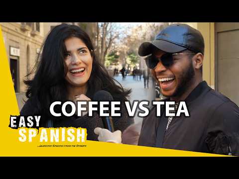 Do Barcelona Locals Prefer Coffee or Tea? | Easy Spanish 354